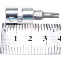 Бита-головка с отверстием 1/4” TORX T20Hх37мм JTC 23520