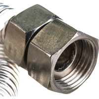 Сильфонная подводка для газа Overcon 1/2", 100 см, в/в ИС.100664 00000000444