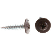 Саморез ПШО КРЕП-КОМП острый 4,2х19 RAL8017 1000шт пшо198017