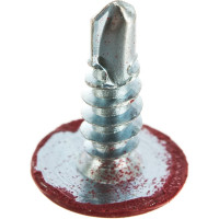 Саморез ПШC КРЕП-КОМП сверло 4,2х13 RAL3003 1500шт пшс133003