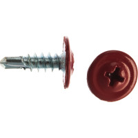 Саморез ПШC КРЕП-КОМП сверло 4,2х13 RAL3003 1500шт пшс133003