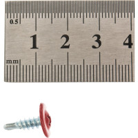 Саморез ПШC КРЕП-КОМП сверло 4,2х13 RAL3003 1500шт пшс133003