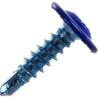 Саморез ПШC КРЕП-КОМП сверло 4,2х16 RAL5002 1 000шт пшс165002