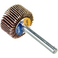 Круг лепестковый с оправкой (30х15 мм; P120) ПРАКТИКА 648-908