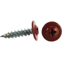 Саморез ПШО КРЕП-КОМП острый 4,2х19 RAL3011 1000шт пшо193011