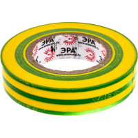 ПВХ-изолента ЭРА 15ммх20м желто-зеленая C0036548