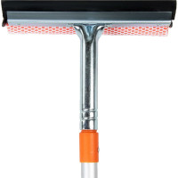 Щетка для мытья стекол Airline с телескопической ручкой, поролоном и водосгоном 90-130см AB-G-01