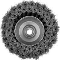 Щетка чашечная двухрядная (125 мм; М14 крученая проволока 0,5 мм) для УШМ MATRIX 74683