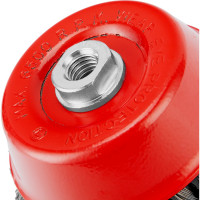 Щетка чашечная двухрядная (125 мм; М14 крученая проволока 0,5 мм) для УШМ MATRIX 74683