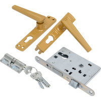 Врезной замок ЗЕНИТ Зенит-ЗВ4-3.01 золото 06336