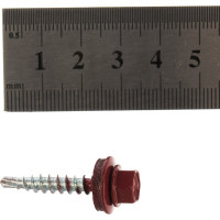 Кровельный саморез Kenner 4,8х29 RAL3011 красно-коричневый 300шт ск293011ф