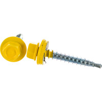 Кровельный саморез Kenner 4,8х35 RAL1018 жёлтый 250шт ск351018ф