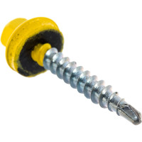 Кровельный саморез Kenner 4,8х35 RAL1018 жёлтый 250шт ск351018ф