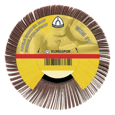 Круг лепестковый радиальный, универсальный (125х20 мм; М14; Р60) для УШМ KLINGSPOR 277019
