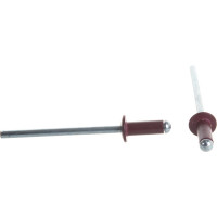 Крашенная заклепка алюм/сталь Kenner 3,2х8 RAL3005 1000шт зк3283005