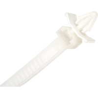 Кабельные стяжки с дюбель-пистоном FORTISFLEX КСДп 8,0х175 100шт 64774