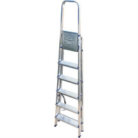 Алюминиевая стремянка Алюмет 6 ступеней. Серия AM706