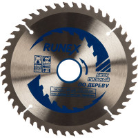 Диск пильный по дереву (190х20/30 мм; Z48) Runex 551010
