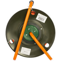 Силовой удлинитель на катушке 4 гн. 50 м ПВС 2х2,5 GLANZEN EB-50-008 00-00000525