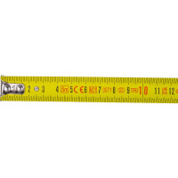 Рулетка стальная TOPEX с автостопом двухкомпонентный корпус 27C385