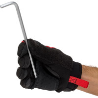 Г-образный шестигранный экстрадлинный ключ с шаром 6мм JTC 73006