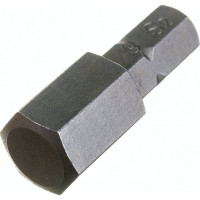 Шестигранная вставка 1/4 DR 9x25мм S2 JTC 1152509