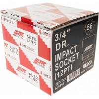 Двенадцатигранная торцевая ударная головка 3/4х56мм, 58мм JTC 645356