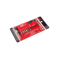 Набор вставок 1/4 DR филипс, позидрайв с Г-образным держателем 8шт JTC 5360