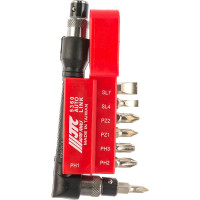 Набор вставок 1/4 DR филипс, позидрайв с Г-образным держателем 8шт JTC 5360