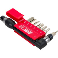 Набор шестигранных вставок 1/4 DR HEX 2,3,4,5,6,7,8 с Г-образным держателем 8шт JTC 5359