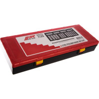 Набор глубоких двенадцатигранных торцевых головок 1/2" 10-32мм в кейсе 17шт JTC-K4172