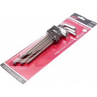 Набор удлиненных шестигранных ключей с шаром 1.5-10мм 9шт JTC-3505