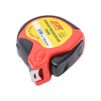 Рулетка 5м 19мм обрезиненный корпус JTC-3507