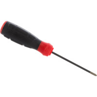 Профессиональная отвертка с противоскользящей рукояткой PH0*75мм JTC-5448