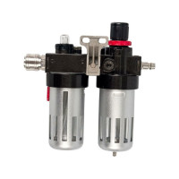 Регулятор давления MF-3 с лубрикатором и фильтром, разъем EURO QUATTRO ELEMENTI 771-053