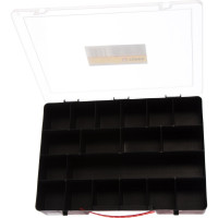 Органайзер большой 36 x 25 x 5,5 см пластмассовый 18 отделений TOPEX 79R163