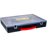 Органайзер большой 36 x 25 x 5,5 см пластмассовый 18 отделений TOPEX 79R163