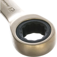 Комбинированный ключ Дело Техники трещоточный короткий 12мм 515612