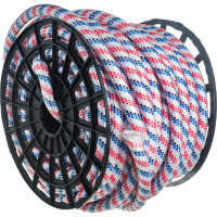 Плетеный полипропиленовый шнур, 48-прядный, катушка, 20мм х 50м Эбис 71323