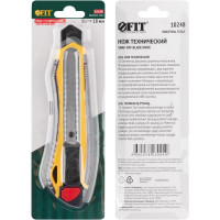 Технический нож FIT IT 18 мм усиленный 10248