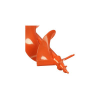 Шнек для грунта однозаходный GDB-150 (20 мм; 150 мм; 80 см) CARVER 01.003.00046