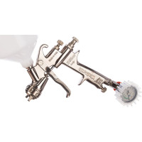 Краскораспылитель  WALMEC SLIM S HVLP 0,68 л, верхняя подача, сопло 1,7 для грунтов и красок, 1006017