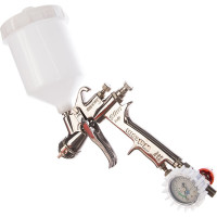 Краскораспылитель  WALMEC SLIM S HVLP 0,68 л, верхняя подача, сопло 1,7 для грунтов и красок, 1006017