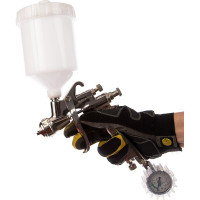 Краскораспылитель  WALMEC SLIM S HVLP 0,68 л, верхняя подача, сопло 1,7 для грунтов и красок, 1006017