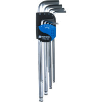 Набор шестигранных удлиненных ключей NORGAU 9 шт N42EL-009 061007809