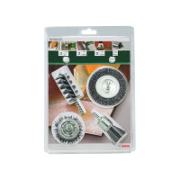 Набор проволочных щеток 4 шт. Bosch 2609256553