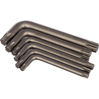 Набор Г-образных ключей с звездочек FORCE Т40-Т60 6 предметов 5063