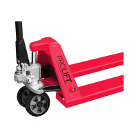 Гидравлическая тележка PROLIFT грузоподъемность 2500 кг, колеса резина, вилы 1150x550 мм AC 25