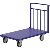 Платформенная усиленная тележка RUSKLAD ТПУ 5, 700x1200 мм, d200 мм усиленные ТПУ 5 200 у