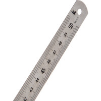 Линейка 500х20х0.5мм измерительная металлическая 1 кл. точности КАЛИБРОН 78109